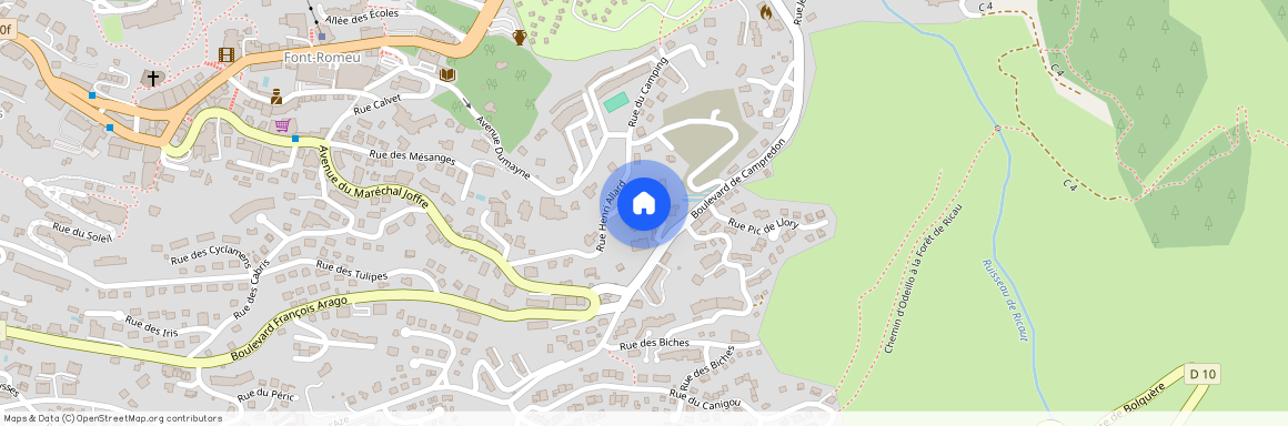 Rue des Quatre Saisons, Font-Romeu-Odeillo-Via