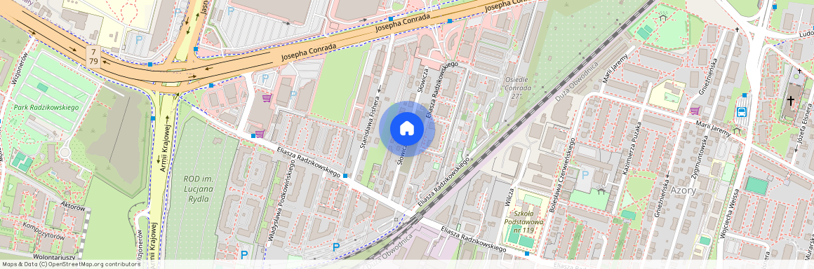 ul. Słowicza, Azory, Prądnik Biały, Kraków, małopolskie