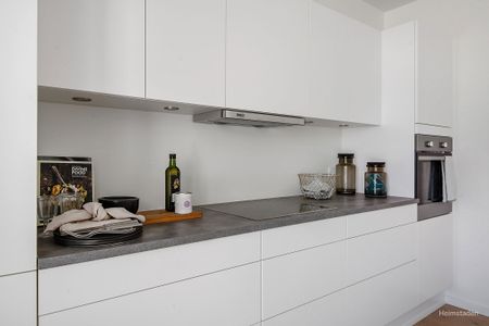 I det attraktive nye kvarter i Eriksborg, finder du Helleparken med 82 boliger. Fordelt både to og et plansrækkehuse. Omdrejningspunkter for de nye boliger er lys, luft og livskvalitet. Lejemålene inderholder fra 4 til 5 værelser - perfekt til både børnefamilien, det yngre par og seniorparret. - Foto 4