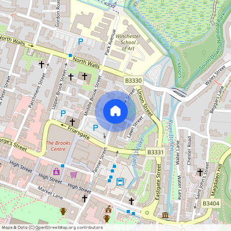 Lower Brook Street, Cossack Lane House Lower Brook Street, SO23