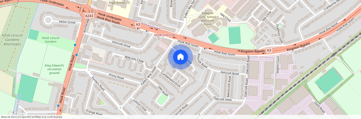 Ranyard Close, Chessington, KT9