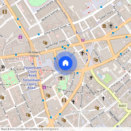 Central Saint Giles Piazza, London WC2H