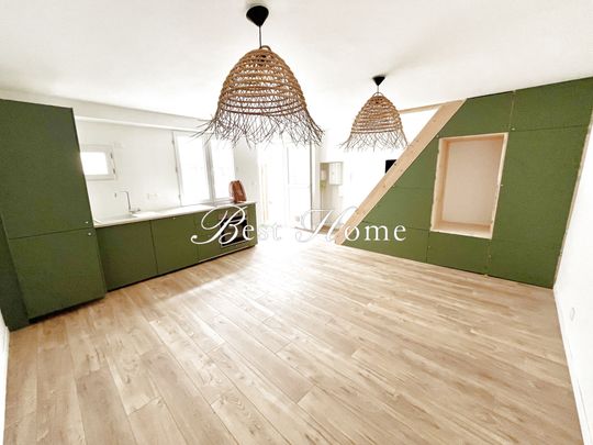 A louer bel appartement T3 rénové avec cour Quartier Carnot - Photo 1