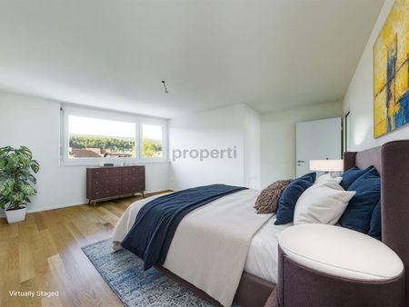 Grosszügige 3.5-Zimmer Attikawohnung mit 65m2 Dachterrasse in Laufen und toller Aussicht - Foto 4