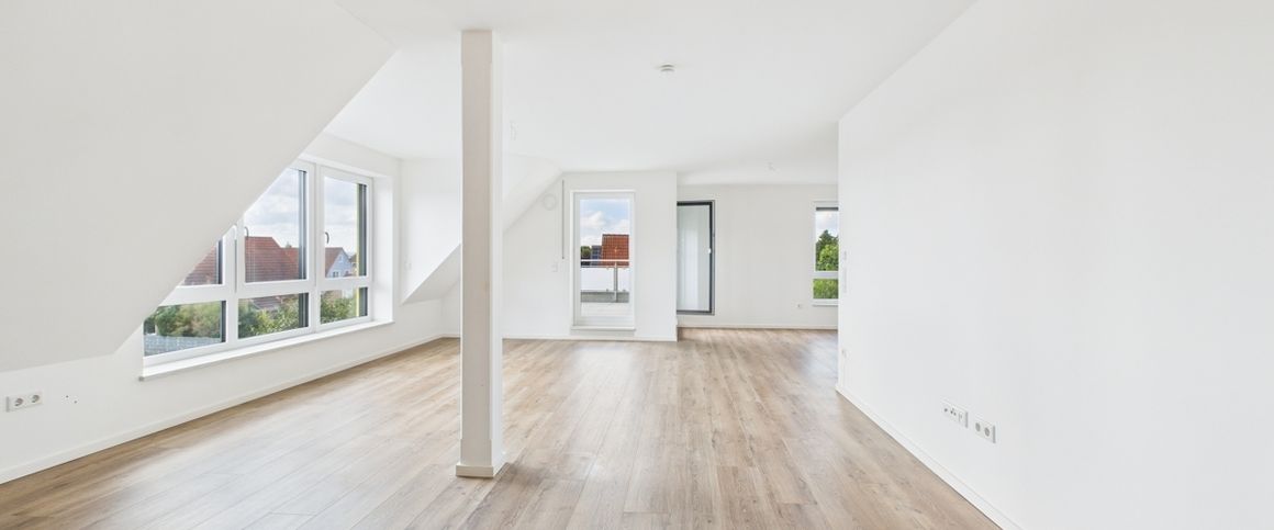 Sofort einziehen | moderne 2-Zi. Wohnung mit Loft-Charakter und Dachterrasse - Foto 1