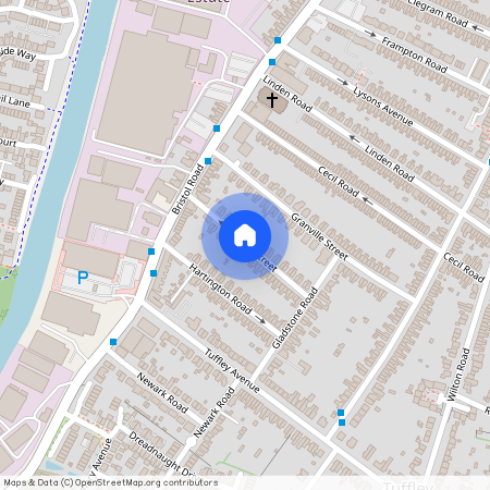 Tudor Street, Gloucester, Gloucestershire, GL1