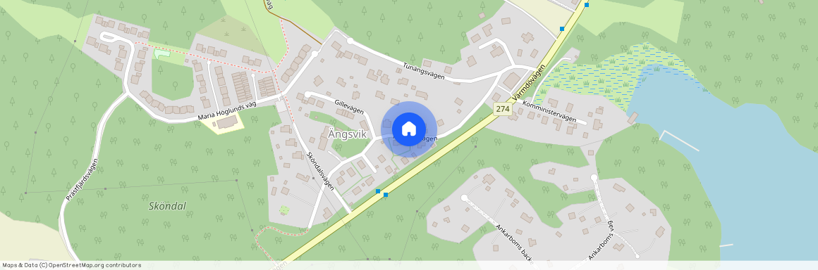 Ängsviksvägen, Värmdö
