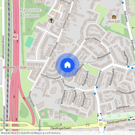 Ellecuylgaard 99, Studio no. A, Maastricht