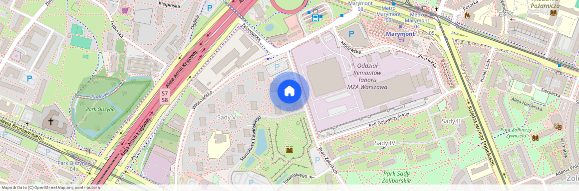 ul. Braci Załuskich, Sady Żoliborskie, Żoliborz, Warszawa, mazowieckie