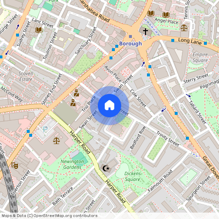 2 Trinity Church Square, Southwark, London, SE1