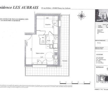 Location Appartement 2 pièces 36m² FLEURY LES AUBRAIS 45400 - Photo 5