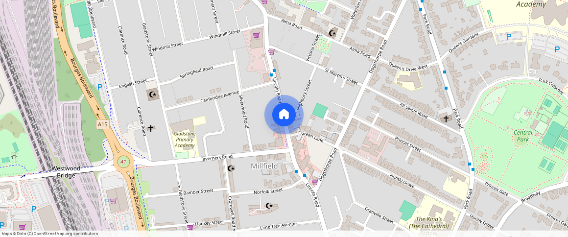 Lincoln Road, Peterborough, PE1