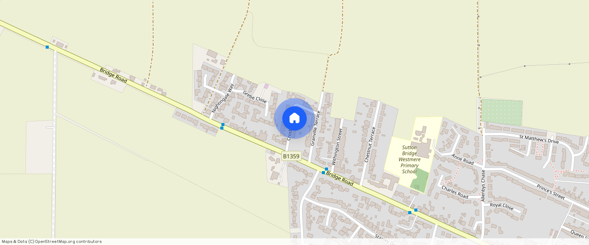 Crosby Row, Spalding, Sutton Bridge