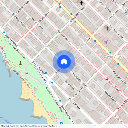 Harwood St near Burrard St, Vancouver, Vancouver, Metro Vancouver, V6E