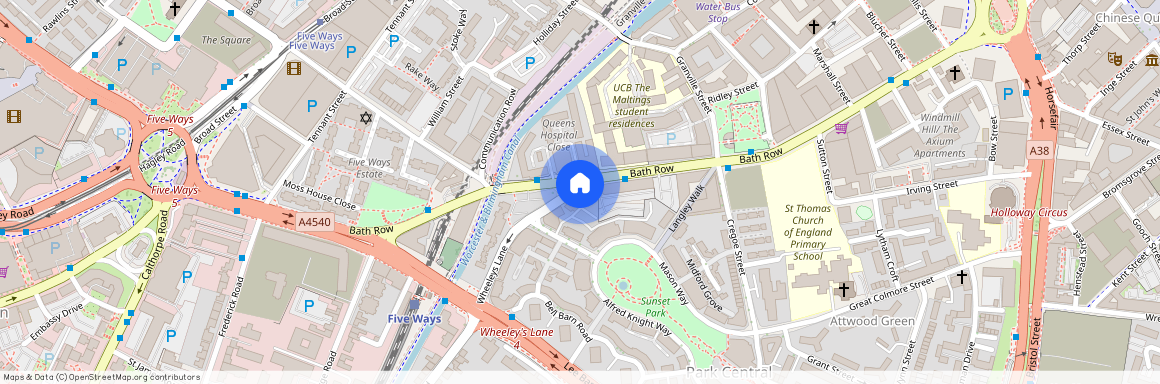 Bath Row, Birmingham, West Midlands, B15