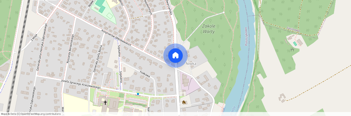 Nadwarciańska, Puszczykowo, poznański, wielkopolskie