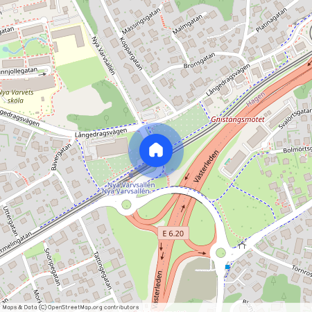 Nya Varvsallén, Västra Frölunda