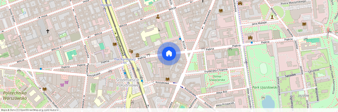 ul. Piękna, Warszawa