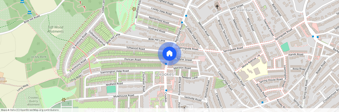 Toyne Street, Crookes, Sheffield