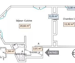 Location Appartement 2 pièces 36 m2 à Asnières-sur-Seine - Photo 6