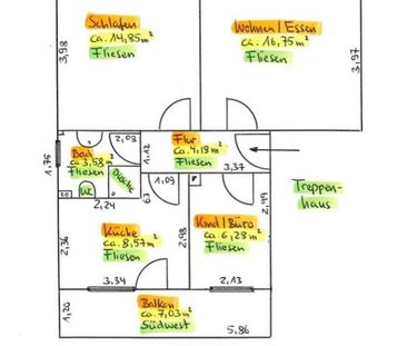 +++ 2,5 ZKB im Hochparterre + NEUES Tageslichtbad + SONNEN-Balkon +... - Foto 1