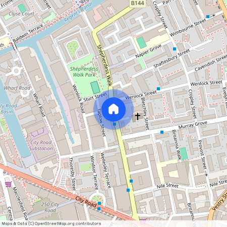 Shepherdess Walk, Islington, N1