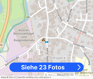 Gepflegte 3-Zimmer Wohnung im 1.OG in Stübach zu vermieten! - Foto 1