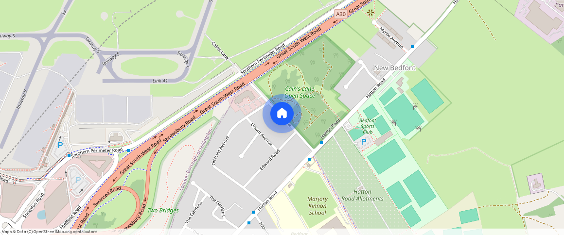 Cains Lane, FELTHAM, Greater London, TW14