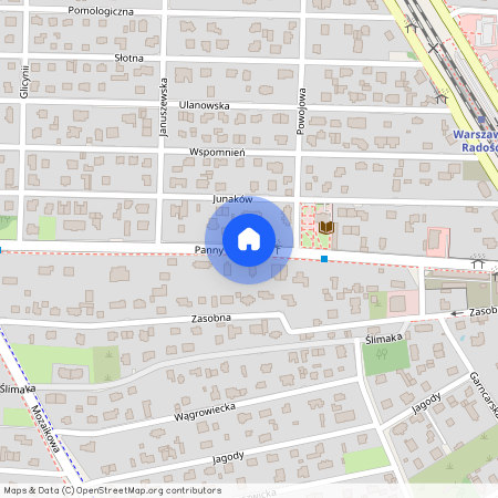 ul. Panny Wodnej, Radość, Wawer, Warszawa, mazowieckie