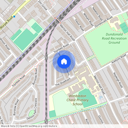 Merton Hall Gardens, London, SW20