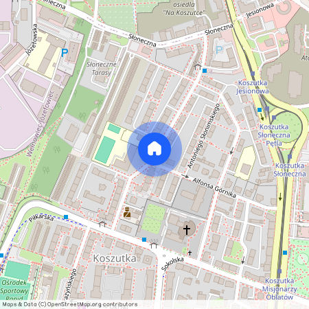 ul. Kazimiery Iłłakowiczówny, Koszutka, Katowice, śląskie