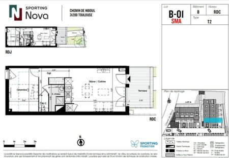 Appartement 2 pièces – 45 m² - Photo 2