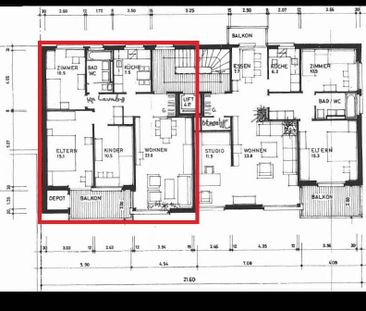 4 Zimmer, 3. Stock - Photo 5