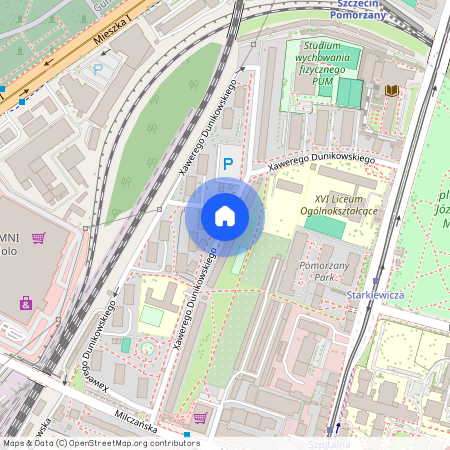 ul. Xawerego Dunikowskiego, Pomorzany, Zachód, Szczecin, zachodniopomorskie