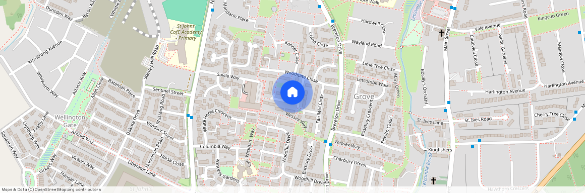 Broadmarsh Close, Grove, Wantage, Oxfordshire, OX12