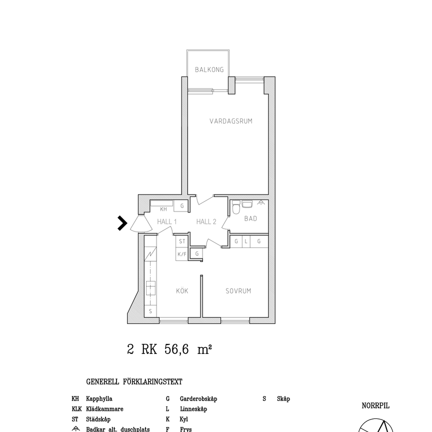 Artillerigatan 16, våning 1 - Foto 2