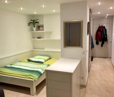 1,5 Zimmer Studio Balkon möbiliert 81477 München - Foto 3