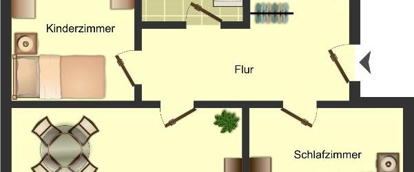 Demnächst frei! 3-Zimmer-Wohnung in Hamm Bockum-Hövel - Foto 1