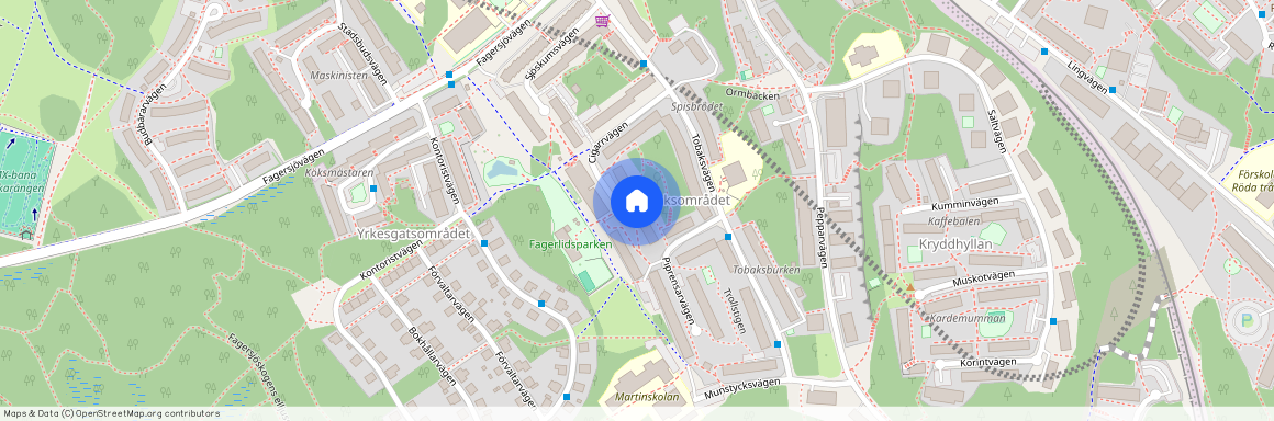 Cigarrvägen 21, Hökarängen