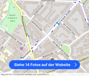 Sportliche Mieter für die 4. Etage gesucht! Gut geschnittene DG-Woh... - Foto 1