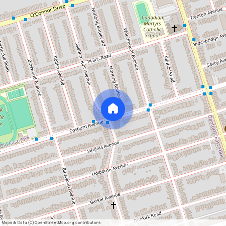 291 Glebemount Avenue Unit# Main, Toronto