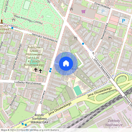 ul. Zacisze, Śródmieście, Radom, mazowieckie