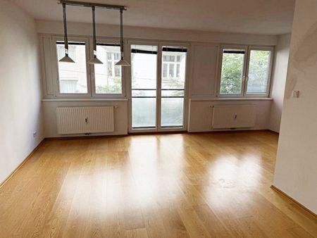 U1-NÄHE, DANHAUSERGASSE, 85 m2 Neubau, 2 Zimmer, Wohnküche, 2er-WG-geeignet, Wannenbad, Parketten, 2. Liftstock - Photo 2