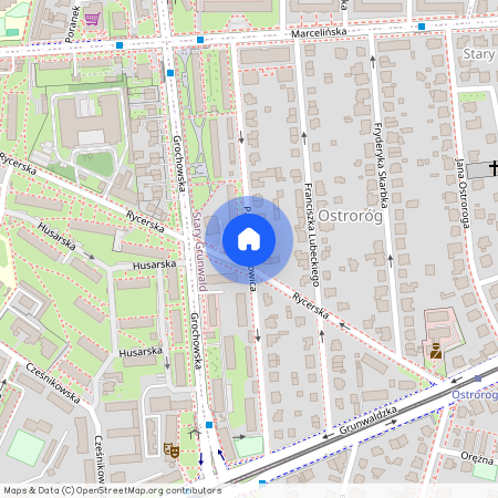 ul. Pawła Włodkowica, Ostroróg, Grunwald, Poznań, wielkopolskie