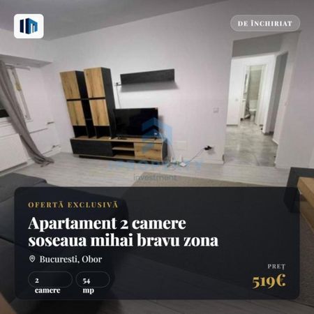 Apartament 2 Camere Soseaua Mihai Bravu Zona Obor - Photo 4