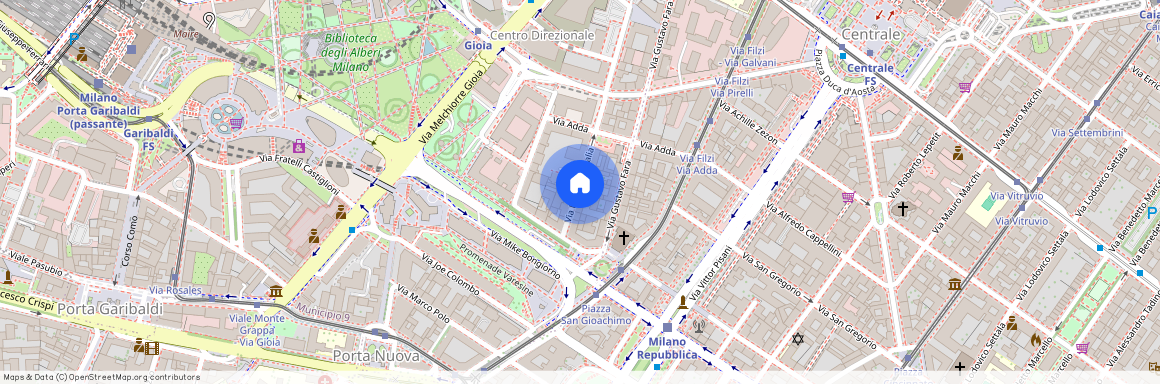 Via Emilio Cornalia 8, 20124 Milan MI, Italy