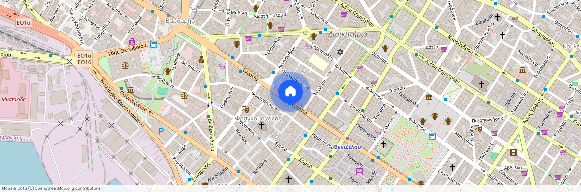 Εγνατία, 546 35, Θεσσαλονίκη (546 22), Κέντρο Θεσσαλονίκης (Θεσσαλονίκη - Δήμος)