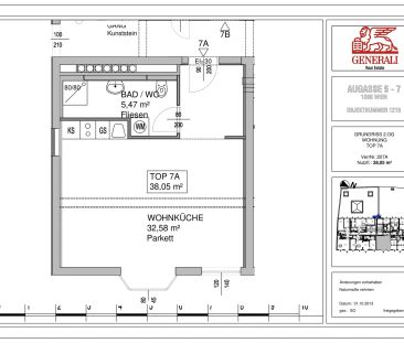 UNBEFRISTET: Ansprechende Einraumwohnung in der Nähe von Spittelau - Photo 5
