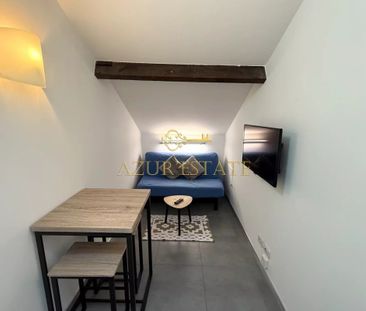 BEAUSOLEIL PLACE DE LA CREMAILLERE : STUDIO MEUBLE AVEC MEZZANINE - Photo 6