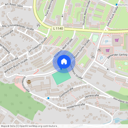 Maxim-Gorki-Straße 20, 98527 Thüringen - Suhl